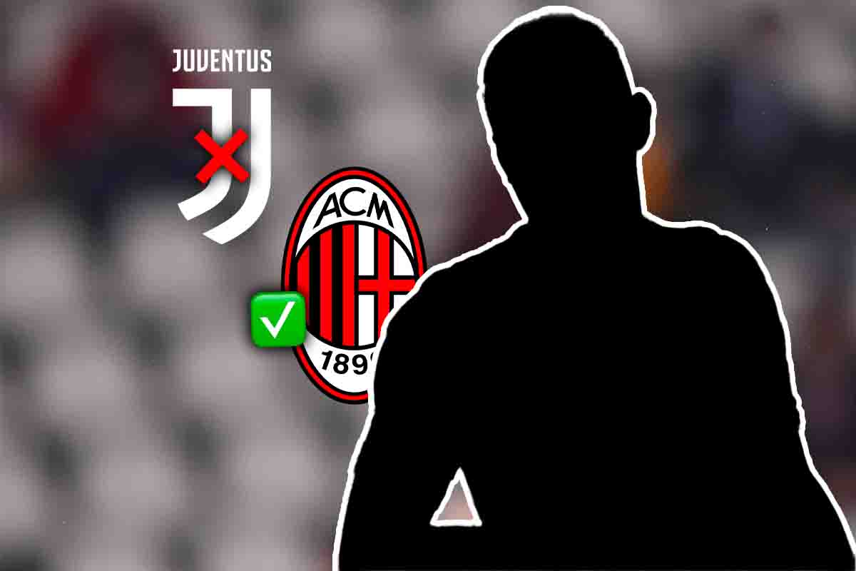 Calciomercato Juve, beffa dal Milan